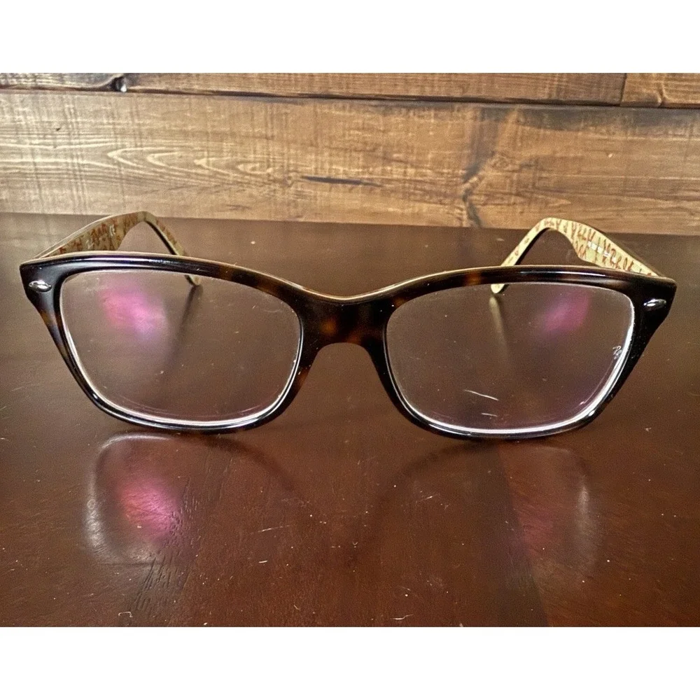 Ray-Ban eyeglasses frames only RB5228 5057 Tortoise Rim 55-17-140 w/ Case